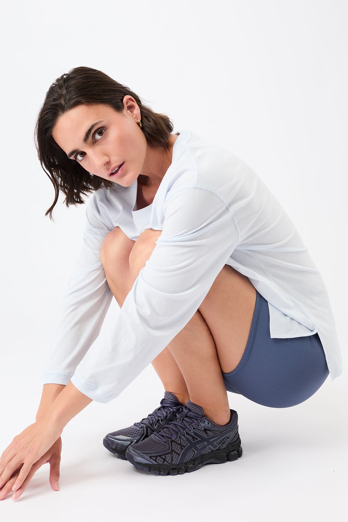 Biker Shorts aus Bio-Baumwolle – nachhaltige Radler Shorts mit hohem Bund