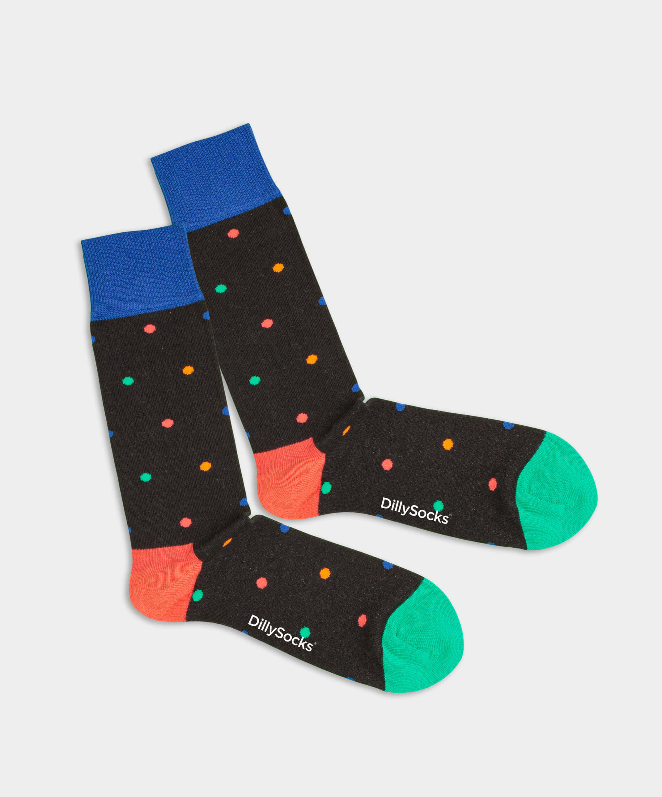 Neon Dots – Bunte Socken mit Punkte Motiv