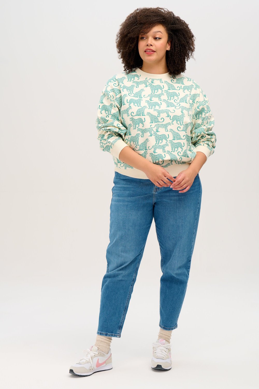 Locker geschnittenes Sweatshirt Eadie