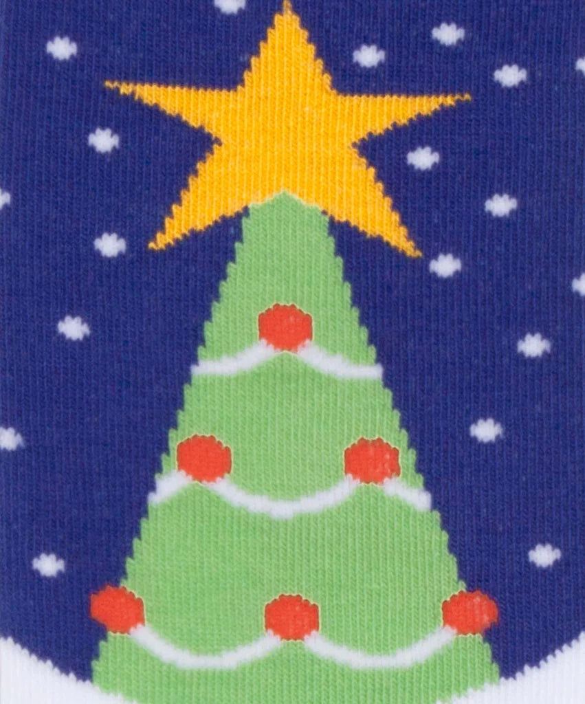 Holiday Season – bunte Socken mit Winter-Motiv