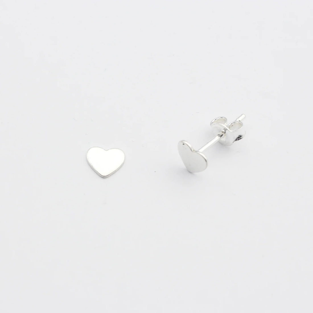 Stecker Tiny Heart in Silber