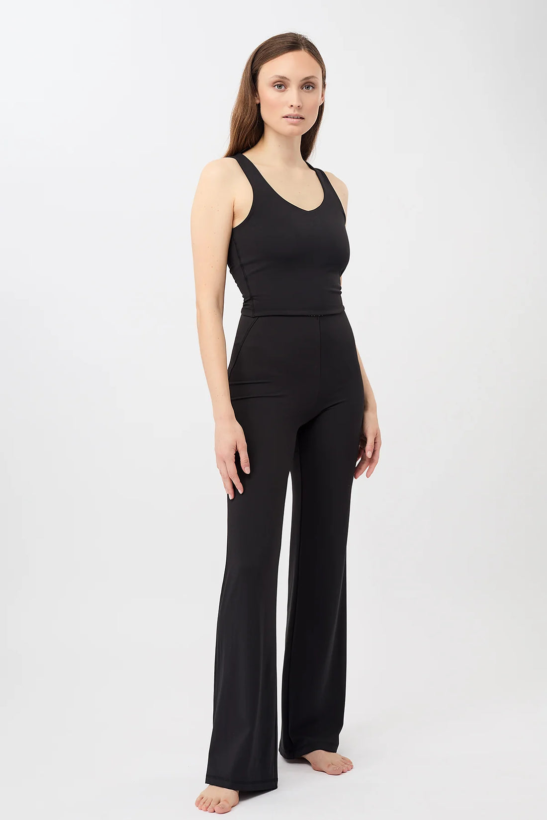 FLARED WORKOUT PANTS