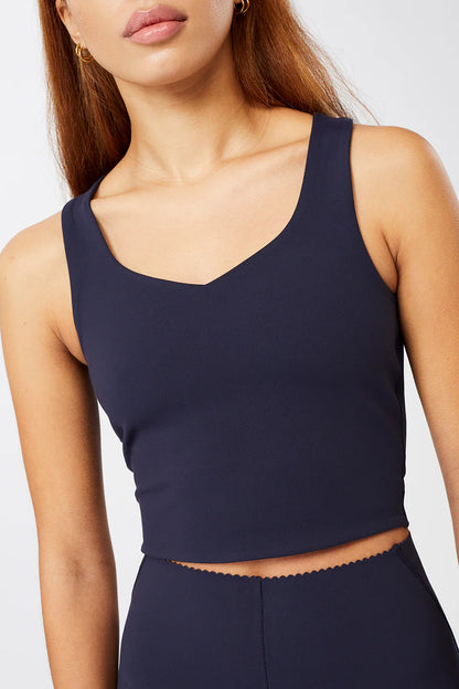 Workout Top – Cropped Top mit V-Ausschnitt