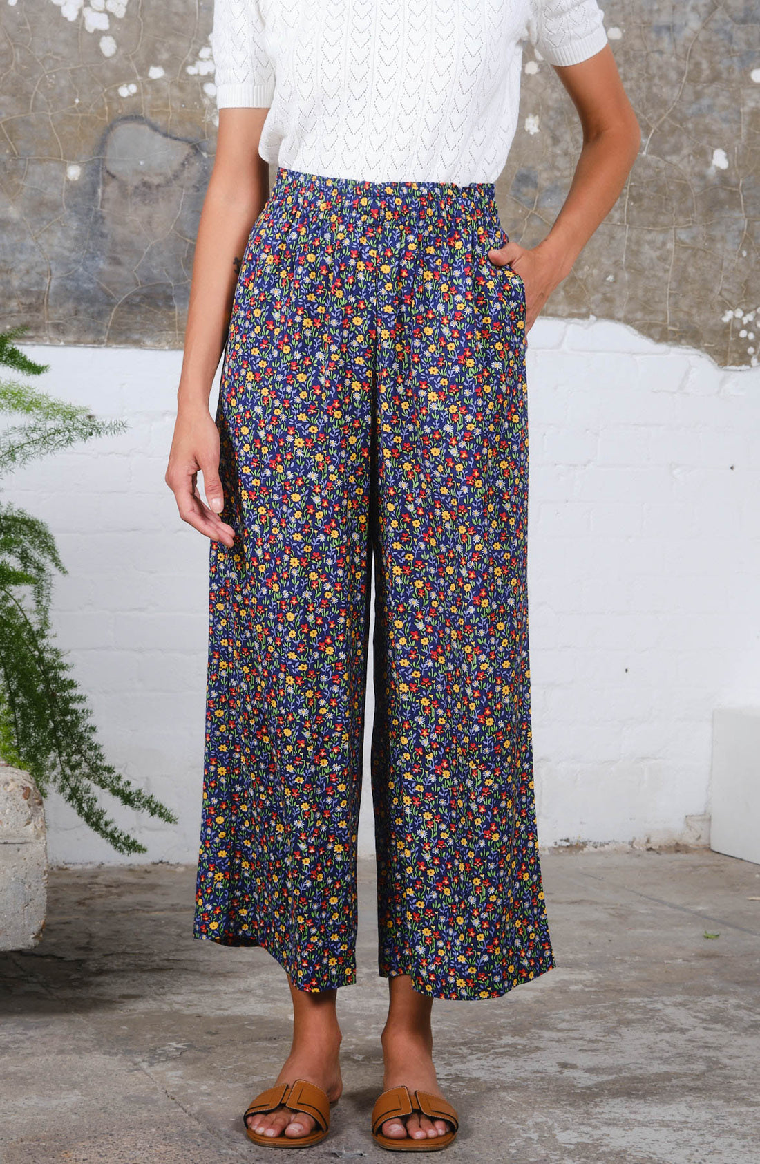 Tracy Trousers in Blooms