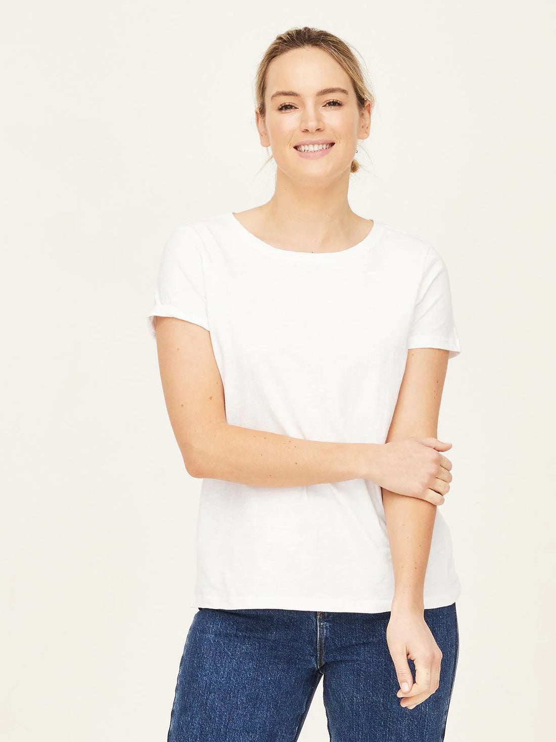 GOTS & Fairtrade Organic Cotton Tee in White