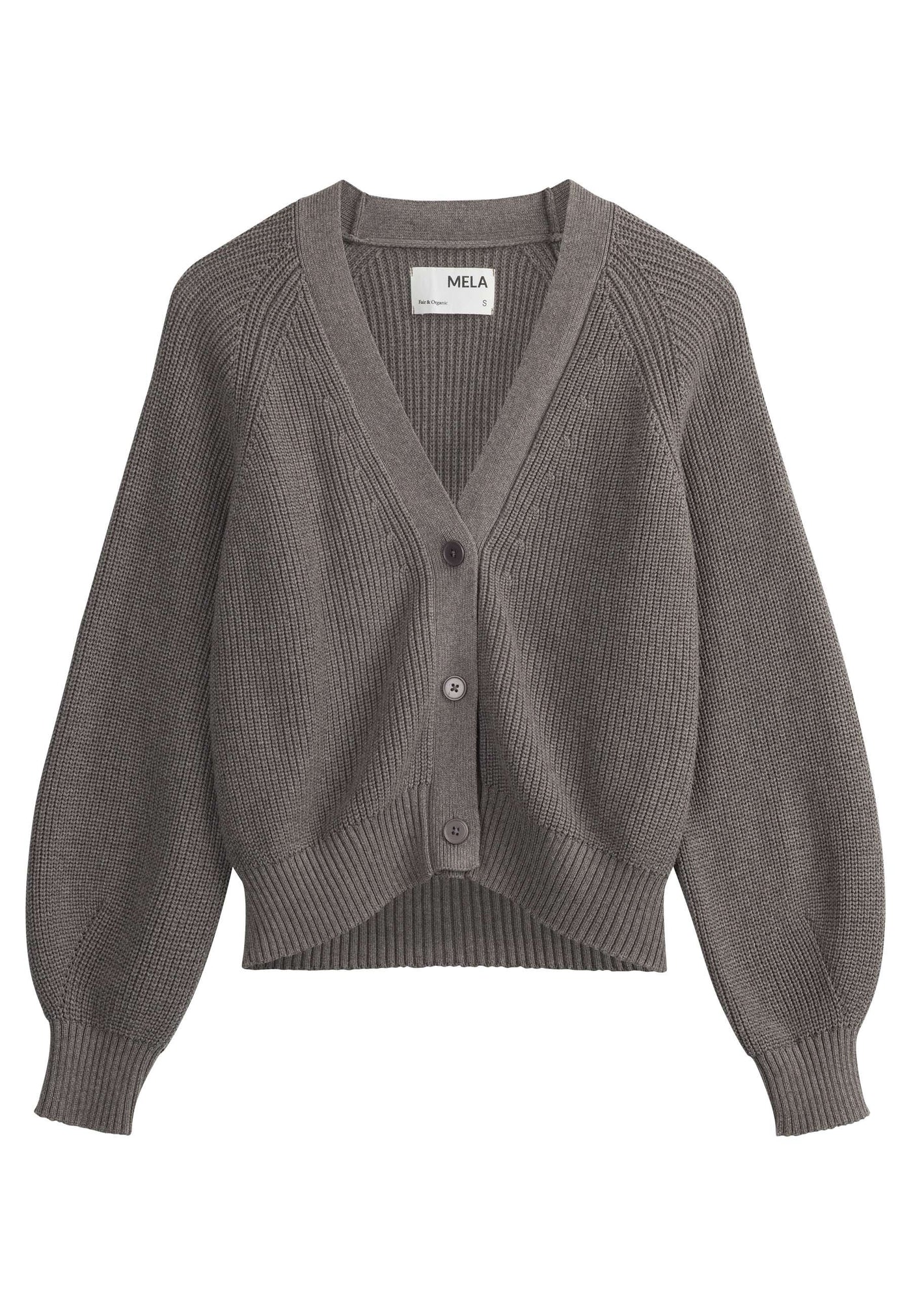 Rippstrick Cardigan BHUMA bear melange