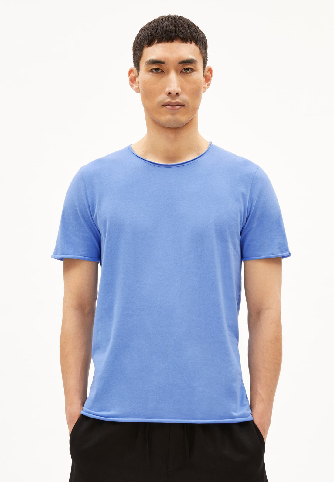 AAMON BRUSHED – T-Shirt Regular Fit aus Bio-Baumwolle