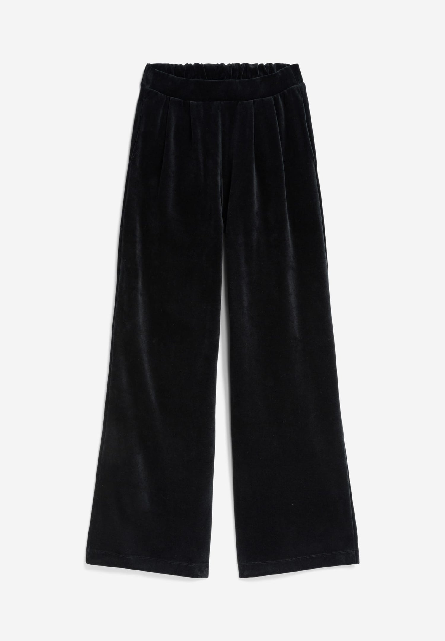 JUANAA VELVET – JERSEYHOSE AUS BIO-BAUMWOLLE IN SCHWARZ