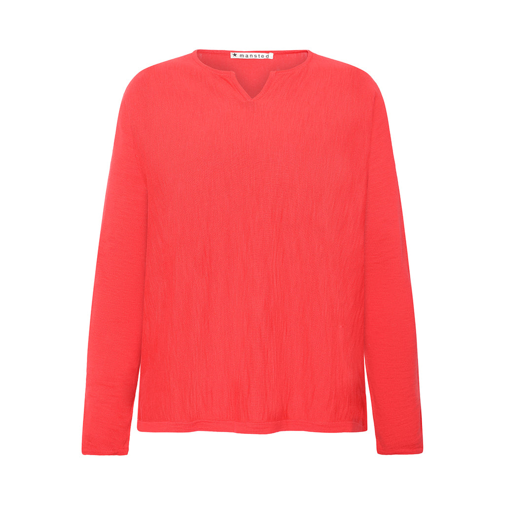 kea – leichter Pullover in der Farbe Bright Red