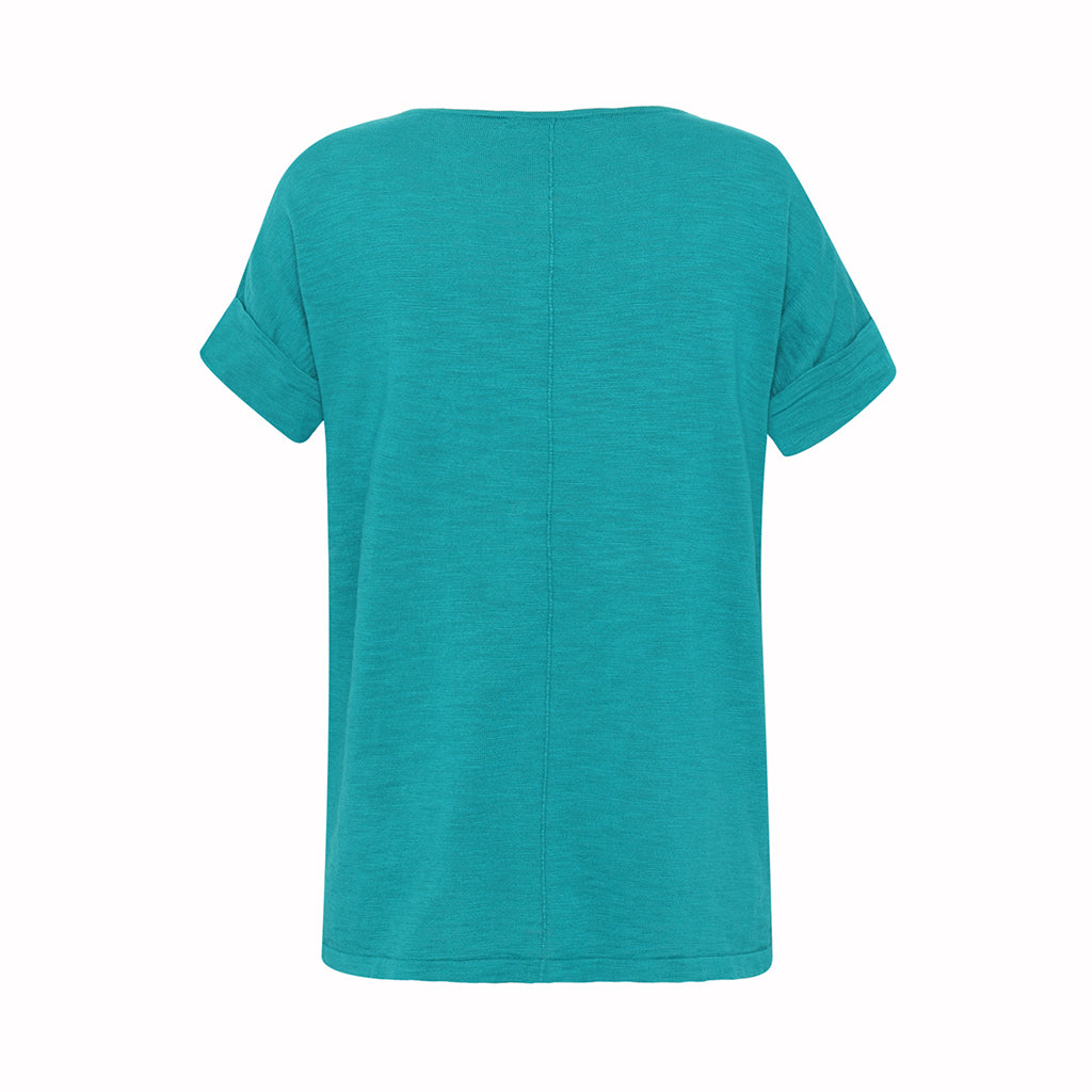 kerstin – T-Shirt in der Farbe Dark Aqua