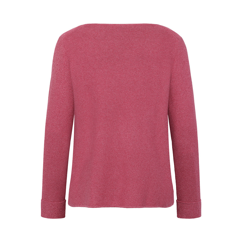 MORIKO in Fuchsia – Pullover aus 100% Biobaumwolle