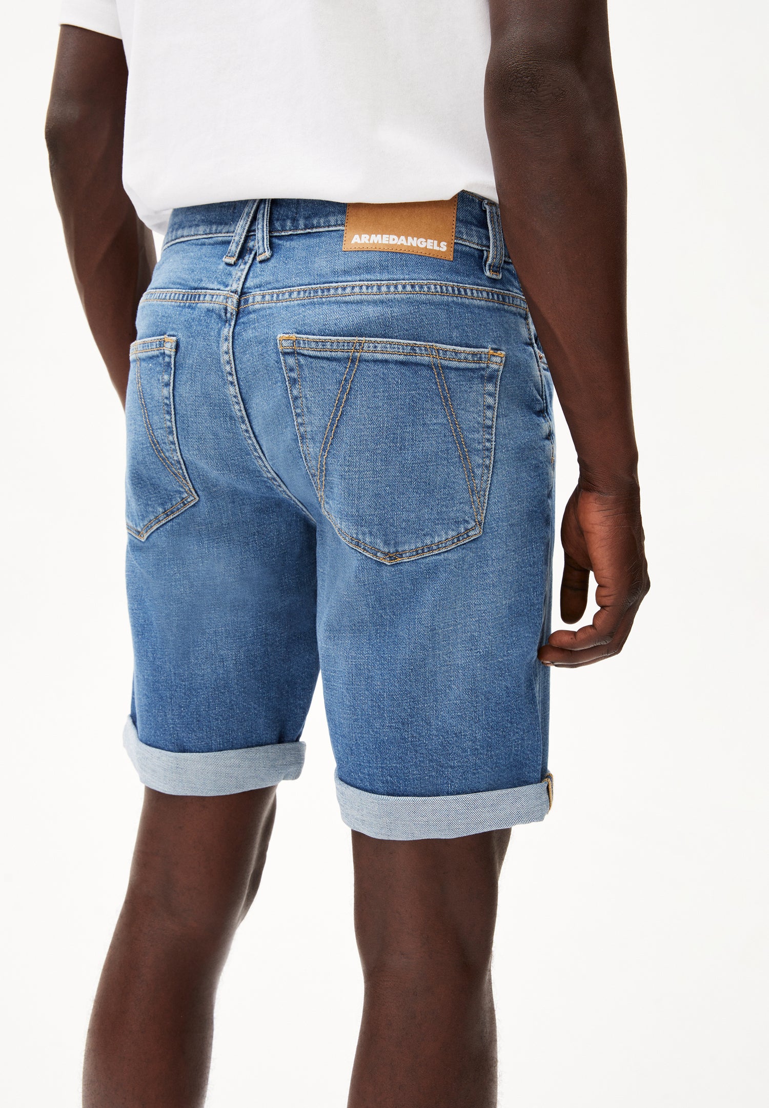 NAAILO HEMP – Jeans Shorts aus Bio-Baumwoll Mix