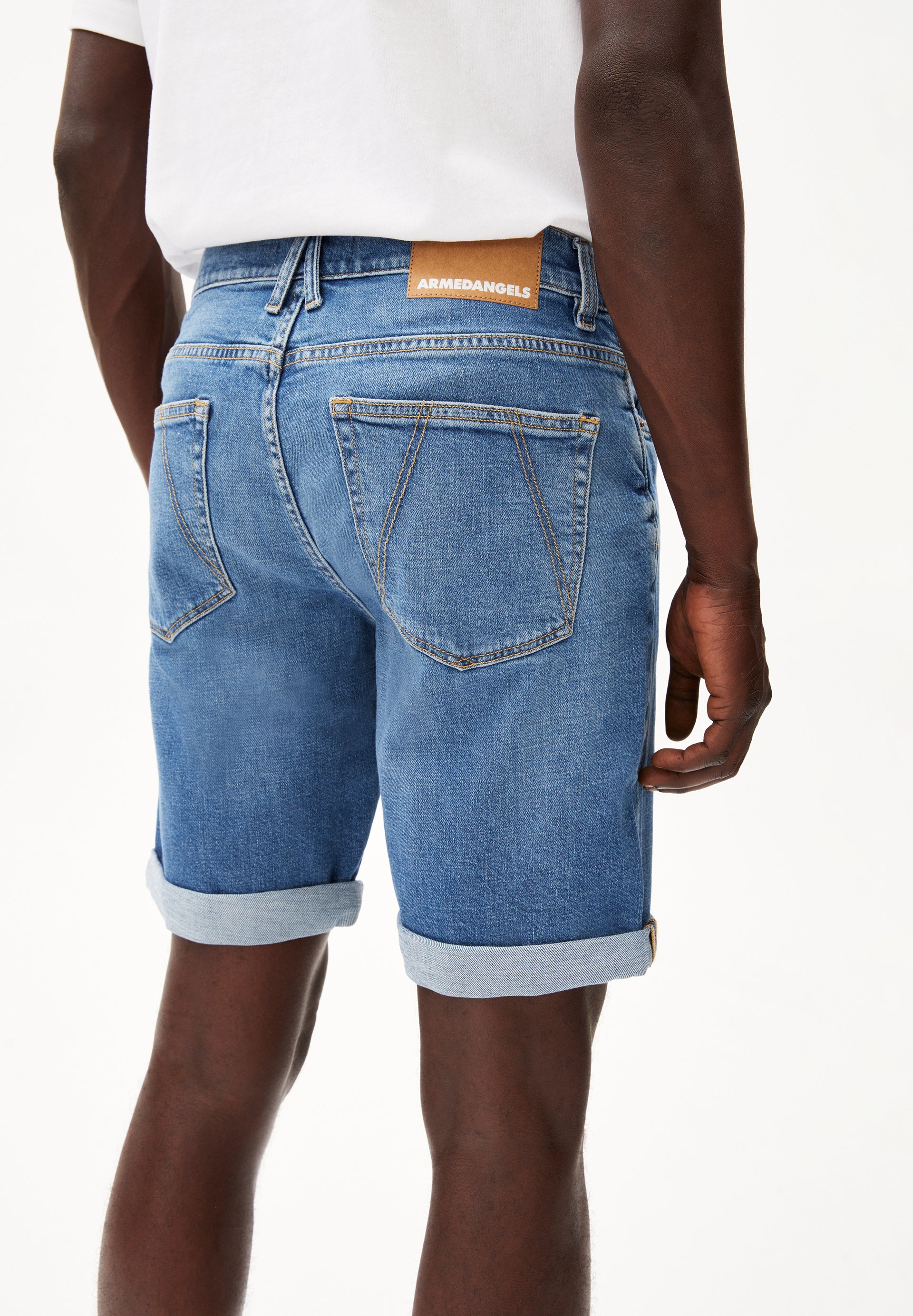 NAAILO HEMP – Jeans Shorts aus Bio-Baumwoll Mix