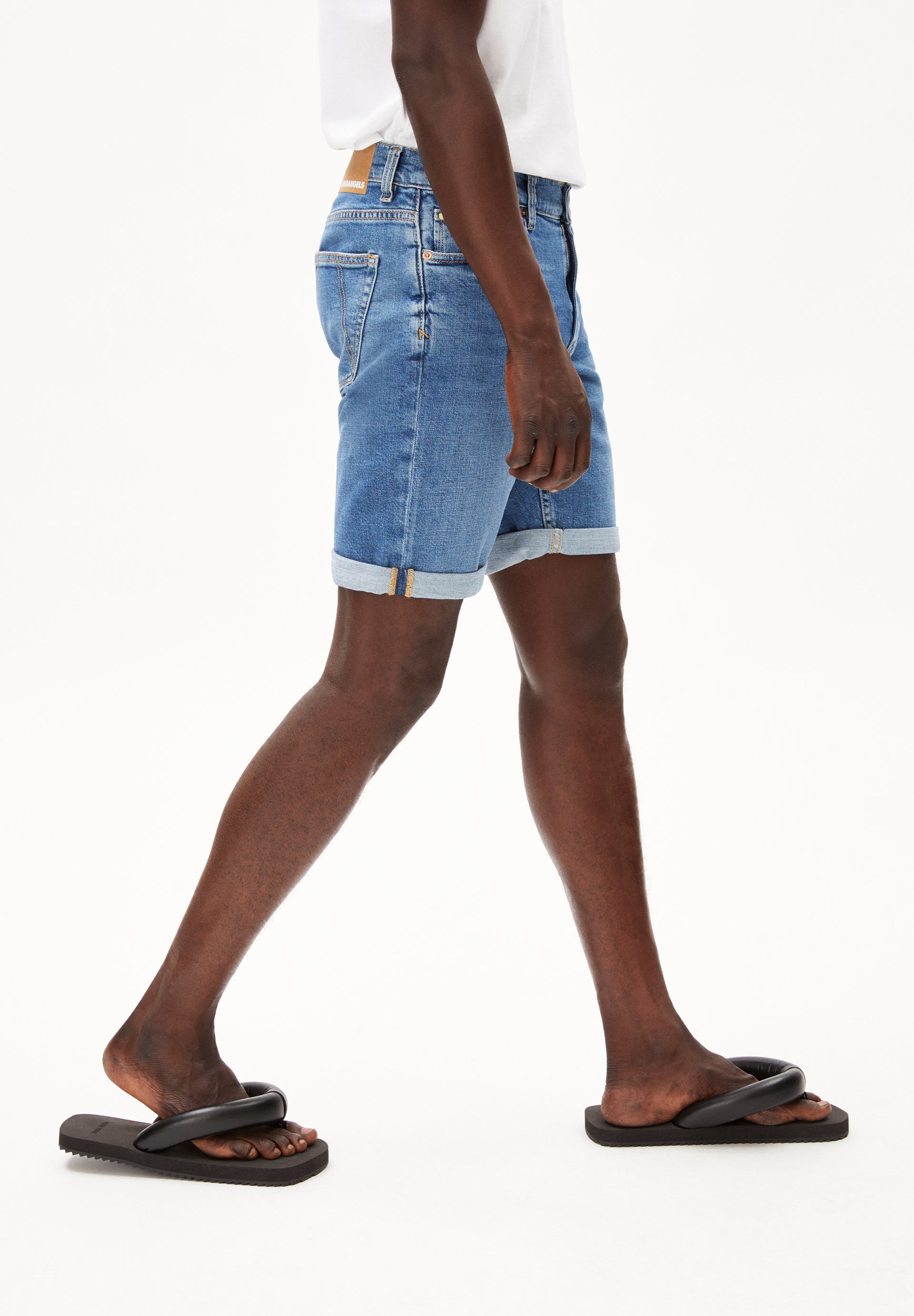 NAAILO HEMP – Jeans Shorts aus Bio-Baumwoll Mix