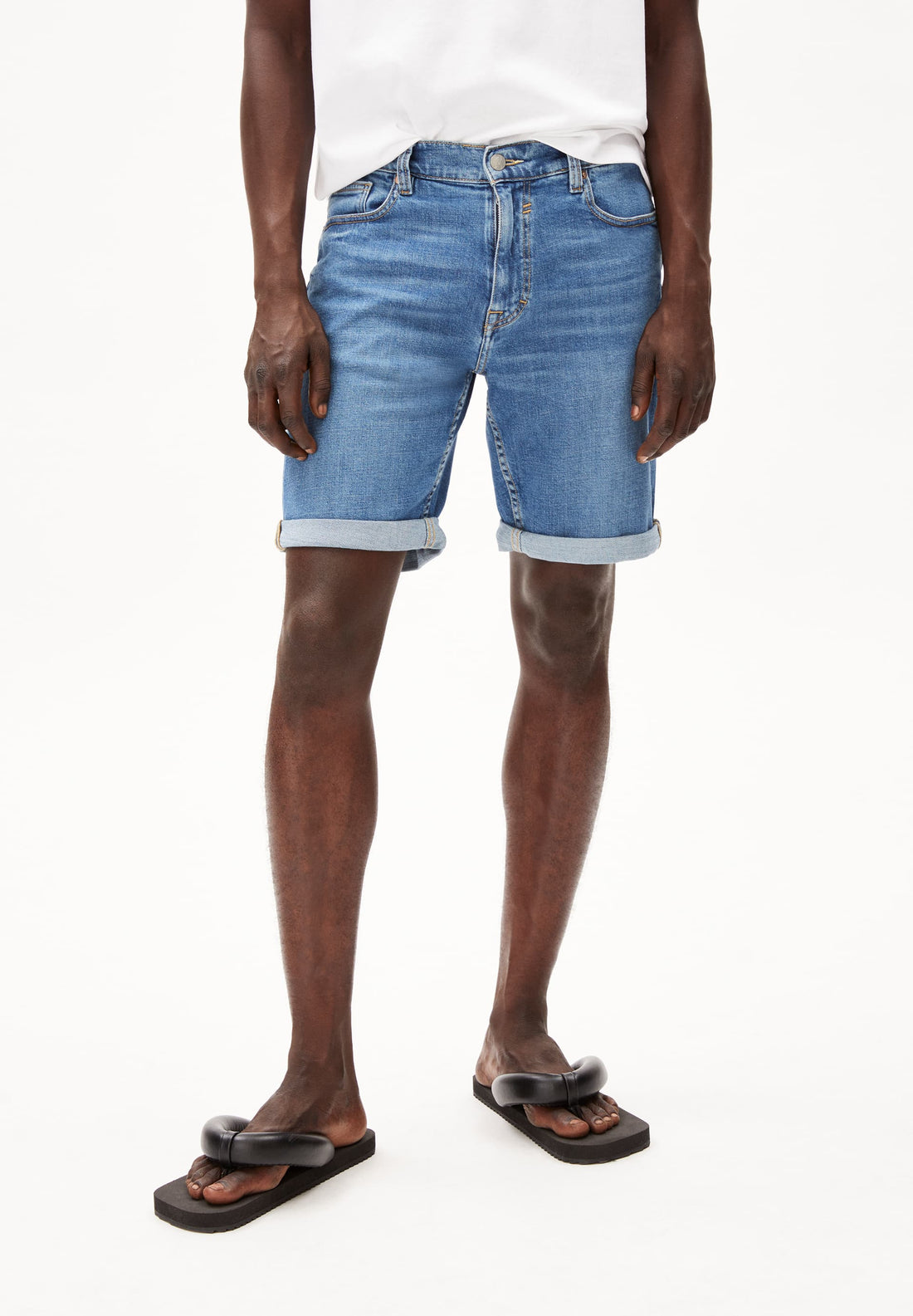 NAAILO HEMP – Jeans Shorts aus Bio-Baumwoll Mix