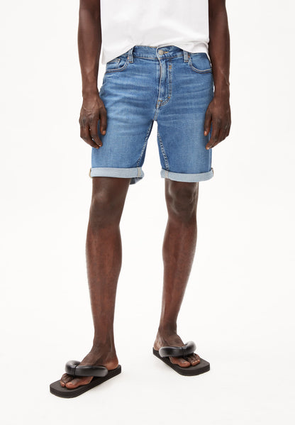 NAAILO HEMP – Jeans Shorts aus Bio-Baumwoll Mix