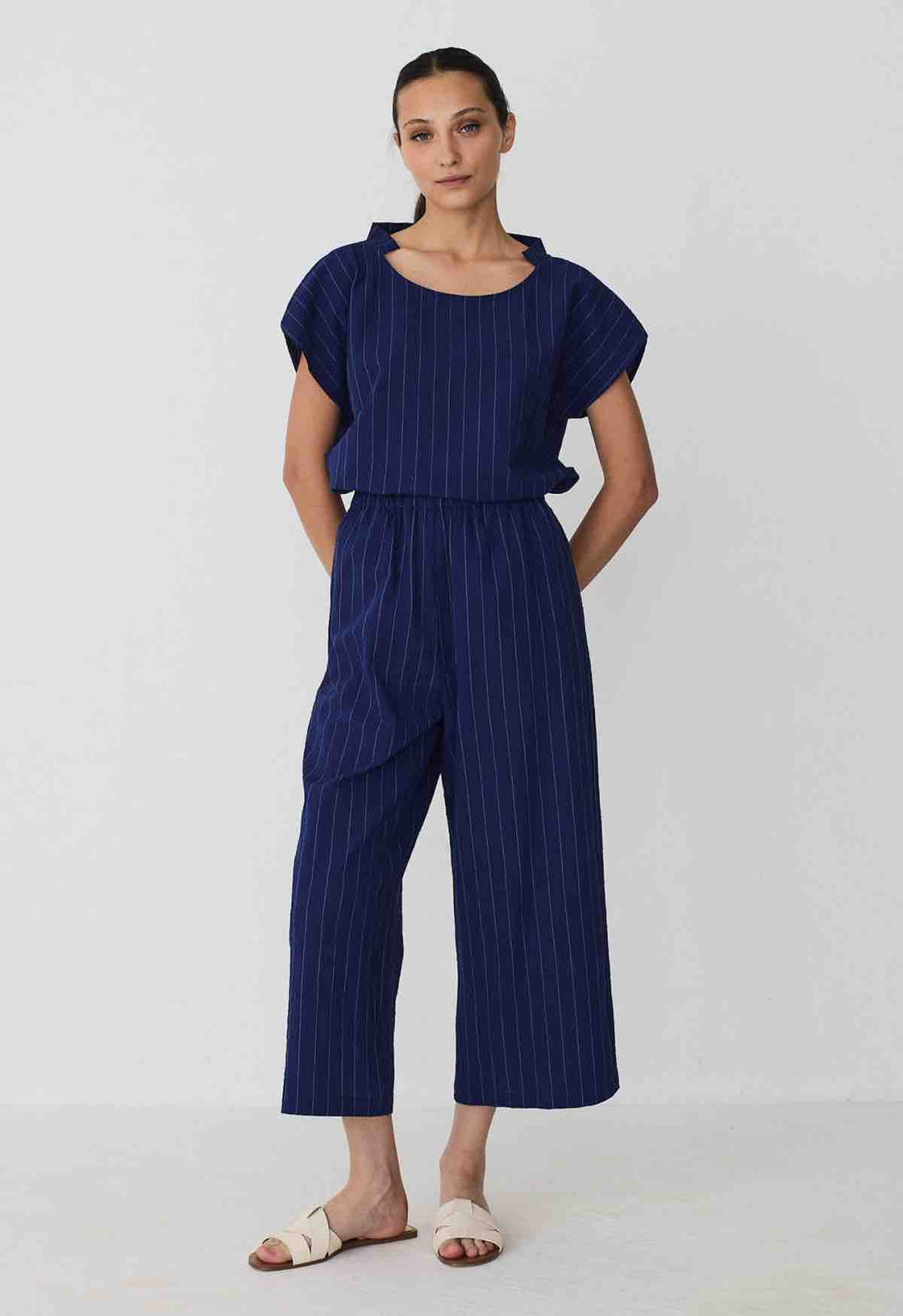 Hose Peonia Electric blue