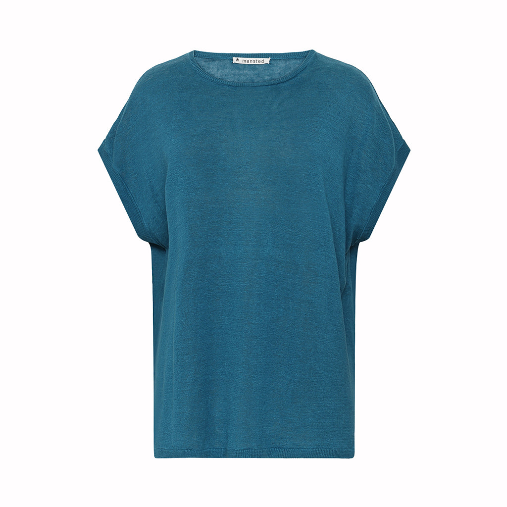 pisa – hochwertiges T-Shirt in der Farbe Dark Aqua
