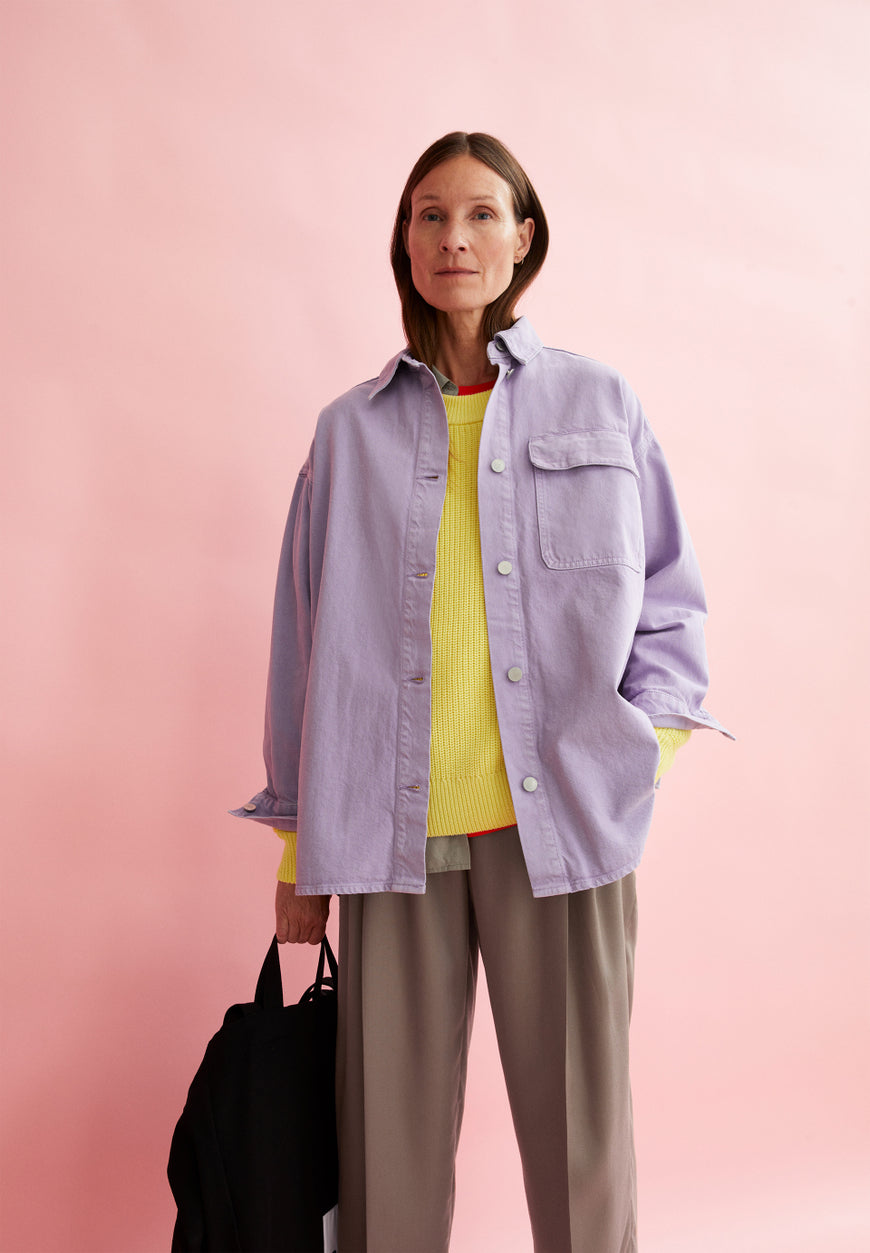 TAALE GMT DYE – Overshirt Oversized Fit aus recycelter Baumwolle