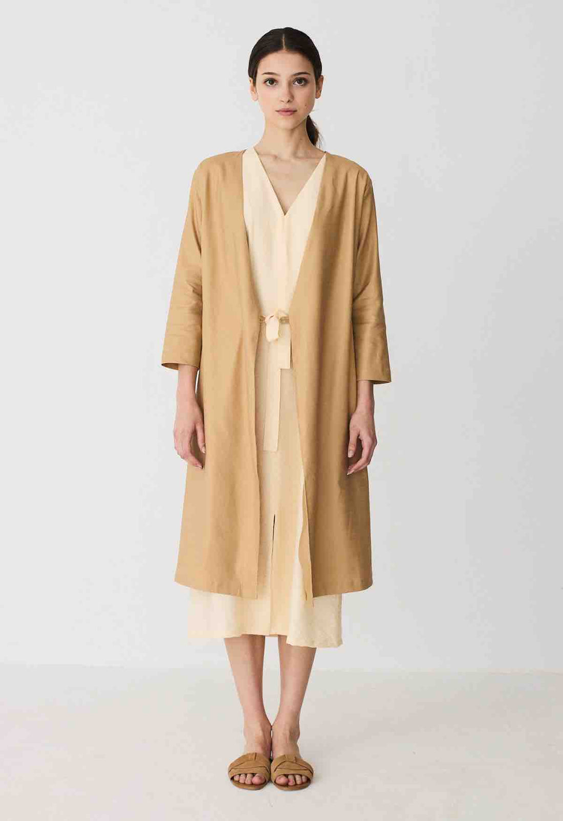 KLEID VEIGELA DARK GOLD