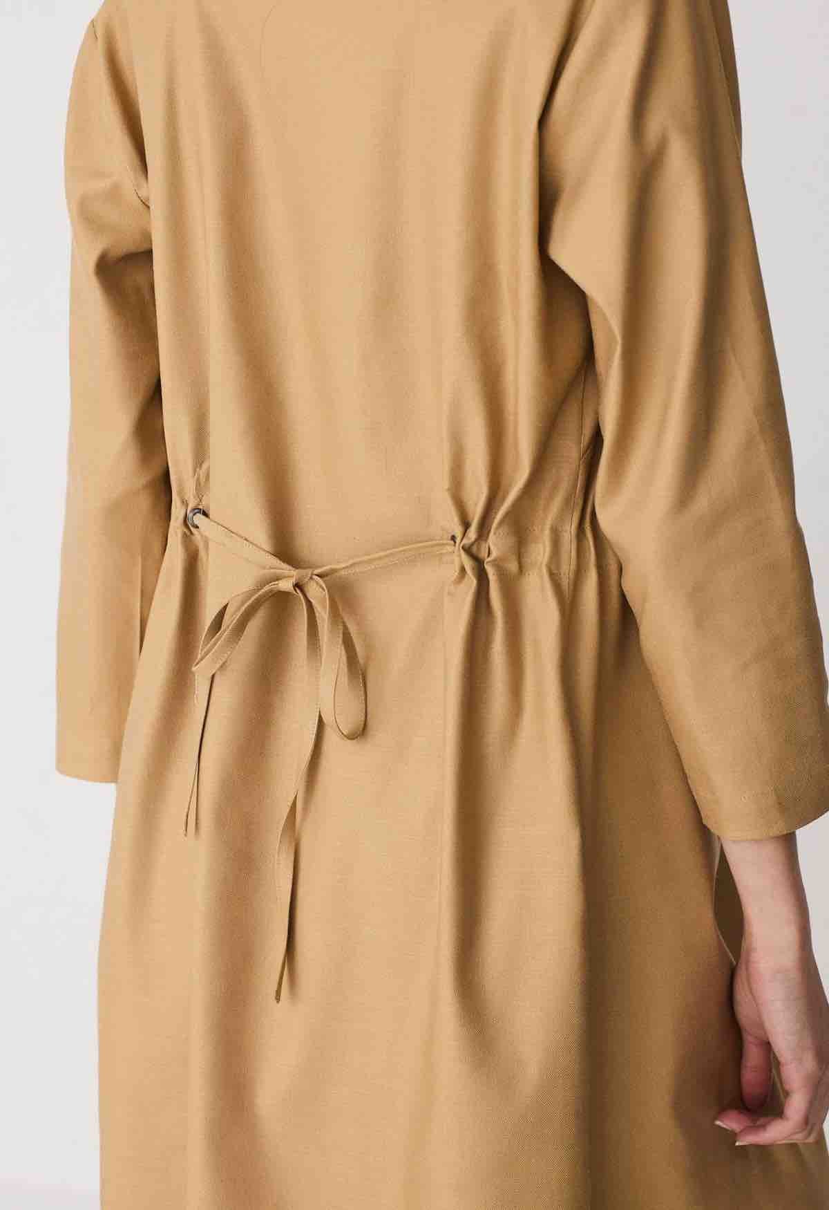 KLEID VEIGELA DARK GOLD