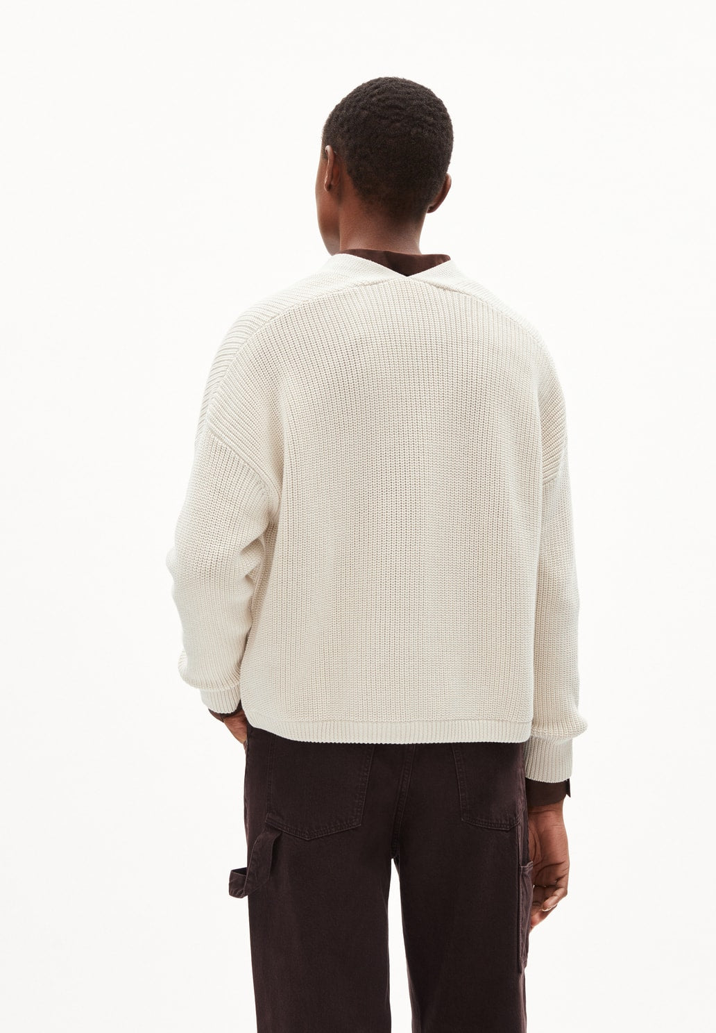 VILDAANA IN UNDYED – CARDIGAN OVERSIZED FIT AUS BIO-BAUMWOLLE