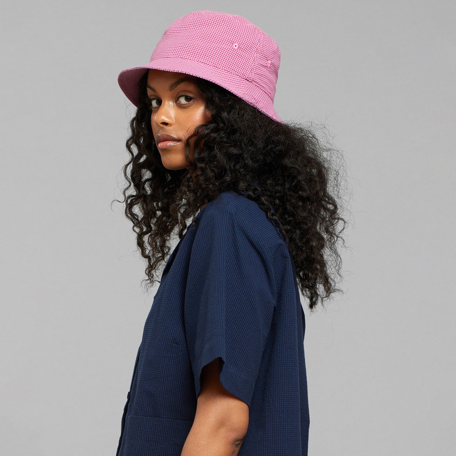 Bucket Hat seersucker Cashmere