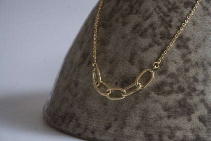 Link Kette Messing